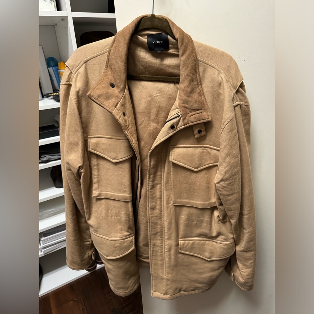 Vince XL Tan Coat